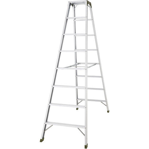 ハセガワ　アルミ合金製天板幅広専用脚立　天板高さ２．４ｍ