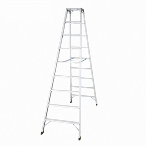 ハセガワ　アルミ合金製天板幅広専用脚立　天板高さ２．７ｍ