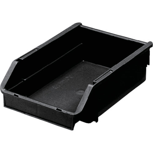 ヒシ　導電Ｔ型コンテナ（ネスティングタイプ）　Ｗ１９２×Ｄ２８５×Ｈ９０　黒