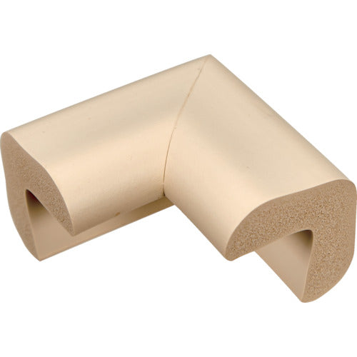 ＴＲＵＳＣＯ　安心クッション　コーナー用　油面接着　小　１個入　アイボリー