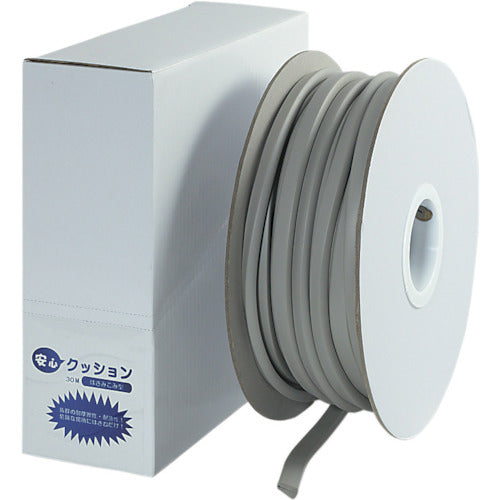 ＴＲＵＳＣＯ　安心クッションはさみこみ型ロール巻き　３０ｍ　ライトグレー