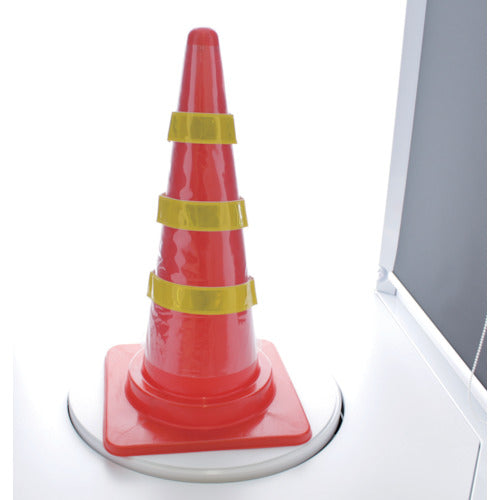 ＴＲＵＳＣＯ　安全コーン用反射材後付けカバー　反射材黄色