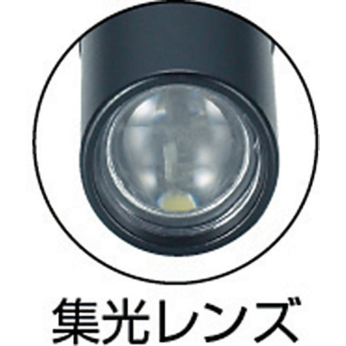 ＴＲＵＳＣＯ　アルミＬＥＤライト　１球　１０ルーメン　ペンタイプ　ブラック