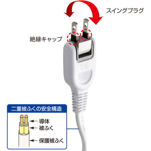ＳＡＮＷＡ　ＡＣアダプタ専用電源延長コード