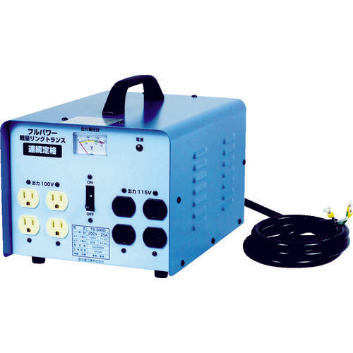 ＮＩＣＨＩＤＯ　変圧器　降圧専用トラパック　５ＫＶＡ