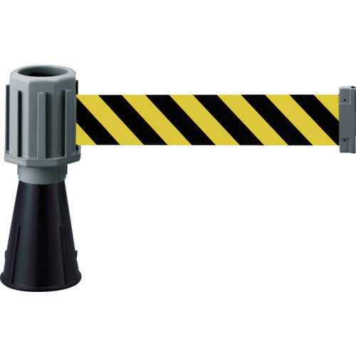 ＴＲＵＳＣＯ　安全コーン用バリアライン（標示テープ付）　黄・黒