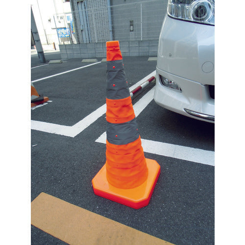 ＴＲＵＳＣＯ　パタパタコーン　７００ｍｍ　赤