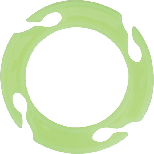 ＴＲＵＳＣＯ　コーンフックリング　蛍光イエロー（２個入）