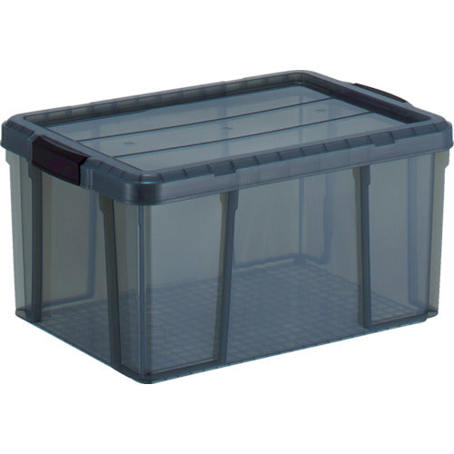 ＴＲＵＳＣＯ　クリアライトボックス　３５Ｌ　黒半透明