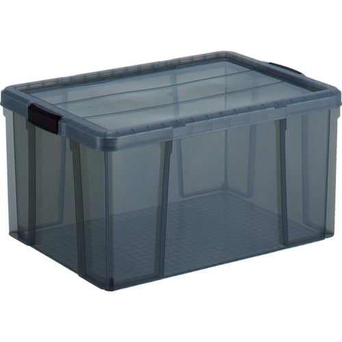 ＴＲＵＳＣＯ　クリアライトボックス　８６Ｌ　黒半透明