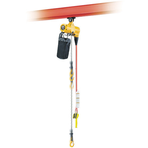 キトー エアホイスト 懸垂形（引きひも方式）標準揚程3m 定格荷重:0.49t（超高速タイプ）