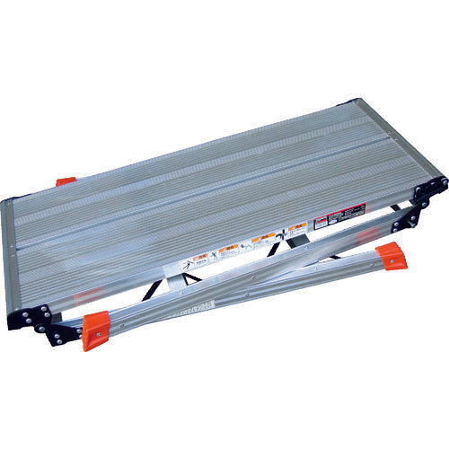 ＴＲＵＳＣＯ　足場台　アルミ製・プロ用　６００Ｘ４００ＸＨ５６０