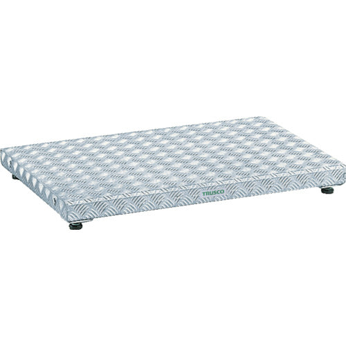 ＴＲＵＳＣＯ　低床式アルミ製ステップ　９００Ｘ６００ＸＨ９０〜１２０