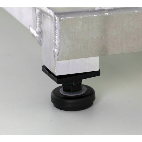 ＴＲＵＳＣＯ　低床式アルミ製ステップ　グレーチング仕様　９００Ｘ４５０ＸＨ９０〜１２０