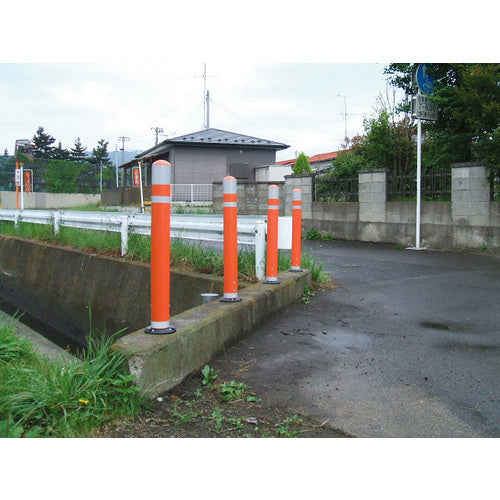 積水　生活道路用安全区分標　セイフティポスト　ブラウン　Ｈ１０００ｍｍ