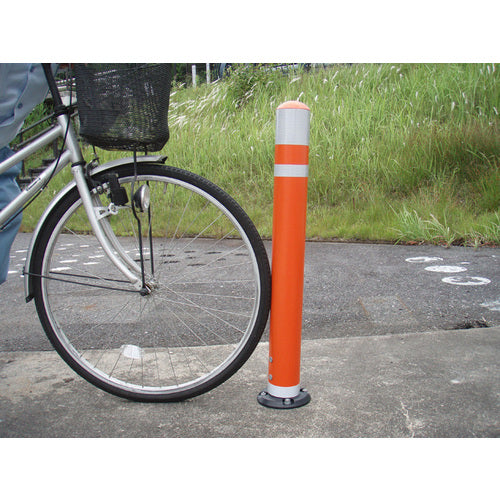 積水　生活道路用安全区分標　セイフティポスト　レッド　Ｈ８００ｍｍ