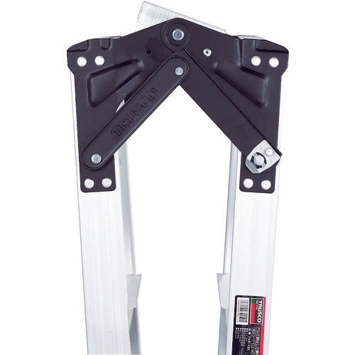 ＴＲＵＳＣＯ　はしご兼用脚立　アルミ合金製・脚カバー付　高さ１．１１ｍ