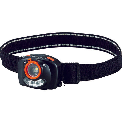 ＴＲＵＳＣＯ　ＬＥＤヘッドライト　１２５ルーメン　ブラック