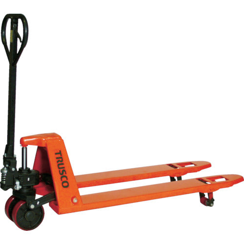 ＴＲＵＳＣＯ　ハンドパレットトラック　１．５ｔ用　Ｌ１１５０ＸＷ５４０　低床式
