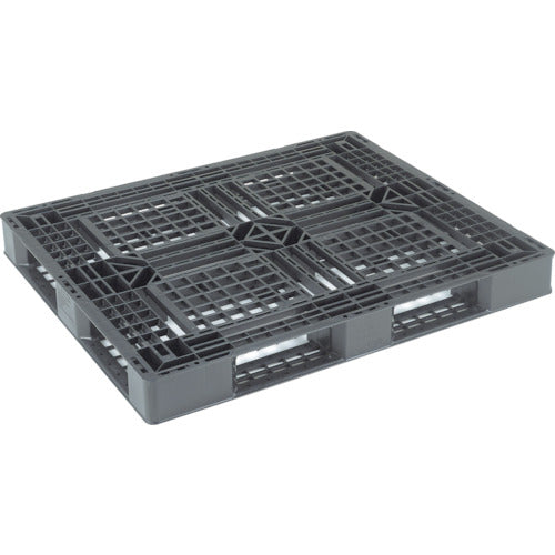 ＴＲＵＳＣＯ　樹脂パレット　片面４方差　１２００Ｘ１０００