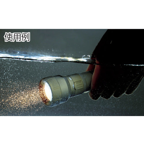 ＴＲＵＳＣＯ　充電式防水ＬＥＤライト　ＮＵＤＡ　３２０ルーメン　ＯＤ色