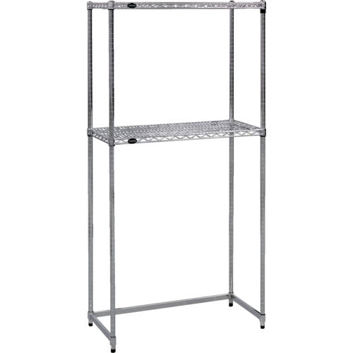 ＴＲＵＳＣＯ　　スチール製メッシュラック下段開放型　Ｗ９０５ＸＤ６０９ＸＨ１５３３　棚板２枚