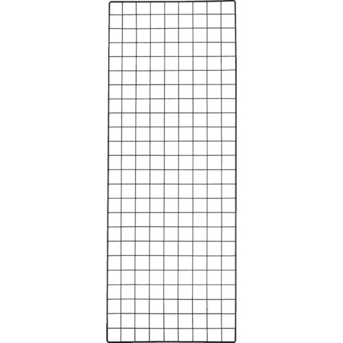 ＴＲＵＳＣＯ　棚用ディスプレイネット　金具付　４５０Ｘ１２００　黒