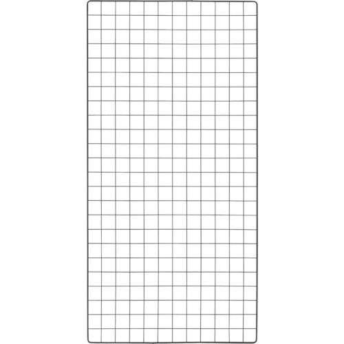 ＴＲＵＳＣＯ　棚用ディスプレイネット　金具付　６００Ｘ１２００　黒