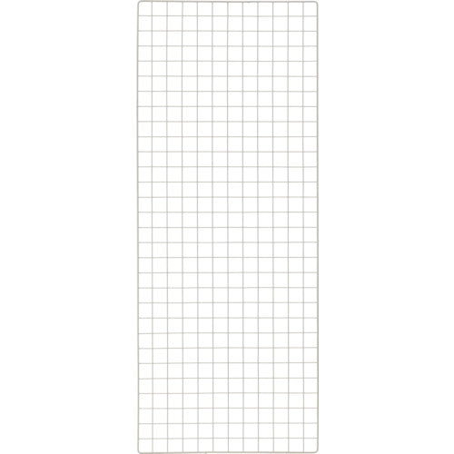 ＴＲＵＳＣＯ　棚用ディスプレイネット　金具付　６００Ｘ１５００　ネオグレー