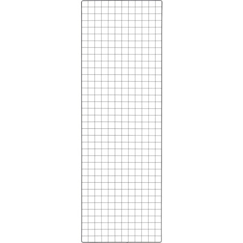 ＴＲＵＳＣＯ　棚用ディスプレイネット　金具付　６００Ｘ１８００　黒