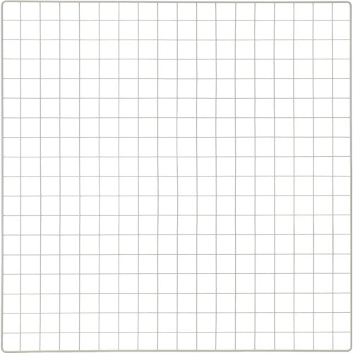 ＴＲＵＳＣＯ　棚用ディスプレイネット　金具付　９００Ｘ９００ネオグレー　ネオグレー