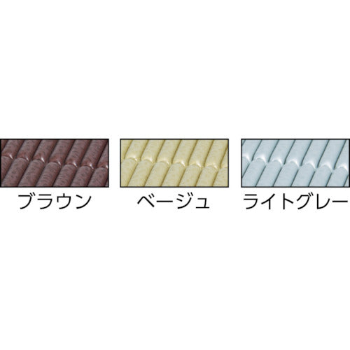 ＴＲＵＳＣＯ　ジャバラマットスリム　１２００Ｘ１８００ｍｍ　ライトグレー