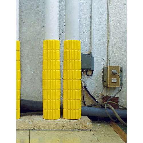 ＴＲＵＳＣＯ　ジャバラマットスリム　１２００Ｘ１８００ｍｍ　イエロー