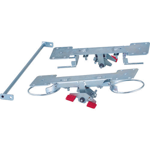 ＴＲＵＳＣＯ　樹脂台車　グランカート用リング式　自在２輪固定２輪ストッパー