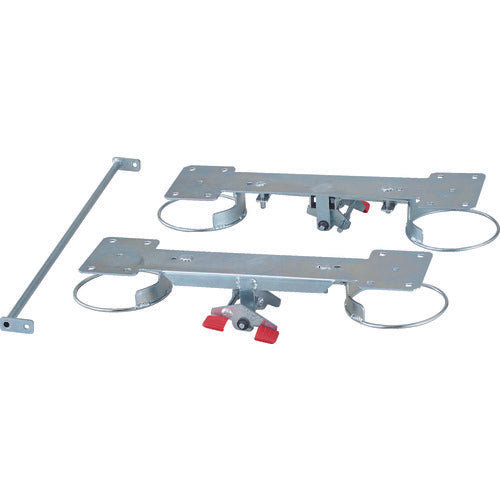 ＴＲＵＳＣＯ　樹脂台車　グランカート用リング式　自在４輪ストッパー