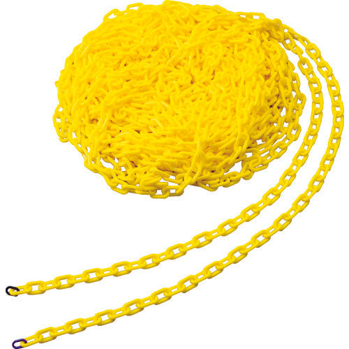 ＴＲＵＳＣＯ　プラチェーン　６ＭＭＸ３０Ｍ　イエロー