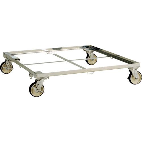 テックサス パレット専用台車 1142×1130mm スチールφ150ウレタン車