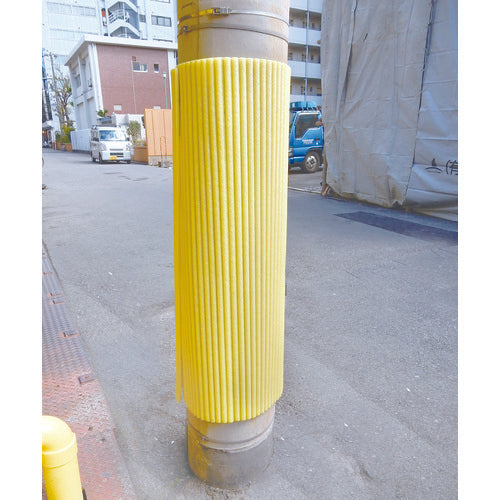 ＴＲＵＳＣＯ　ポリエチレンジャバラマット　幅９００　高さ９００　イエロー