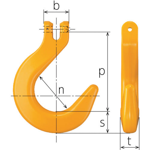 キトー チェンスリング 金具部材（ピンタイプ） ファンドリフックVSF
