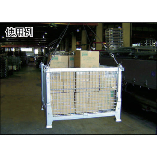 テイモー 吊りパレット（キャスター付）1000×1200×973mm 700kg