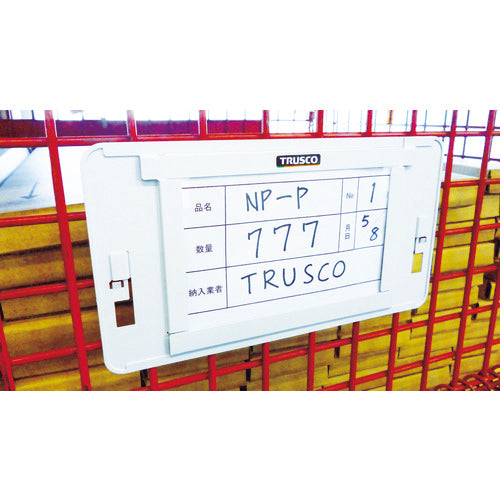 TRUSCO ネットパレット用ネームプレート
