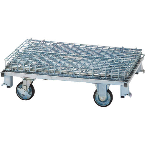 TRUSCO ネットパレットキャスター付 800x1000x955mm 700kg