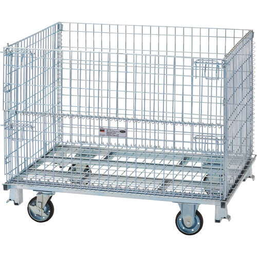 TRUSCO ネットパレット車輪付 1200x1000x995mm 700kg