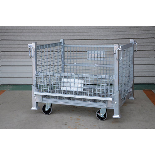 ワコー パレボックス 吊りパレット 1200×1000×990mm (キャスター付)