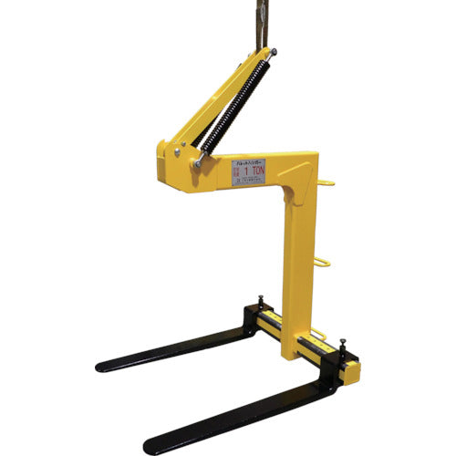 MK パレットハンガー（幅スライドタイプ）定格荷重1t 総高さ1710mm