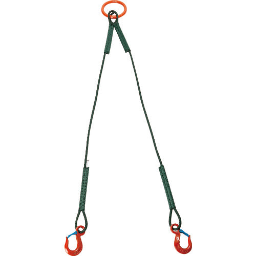 TRUSCO【2本吊】セーフティパワーロープ 1.5m