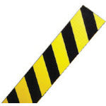 日東エルマテ　ＮＥＷトラクッション　８ｍｍ×１００ｍｍ×２ｍ　黄／黒