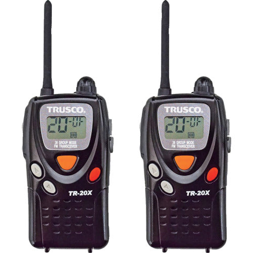 ＴＲＵＳＣＯ　特定小電力トランシーバー　２台セット