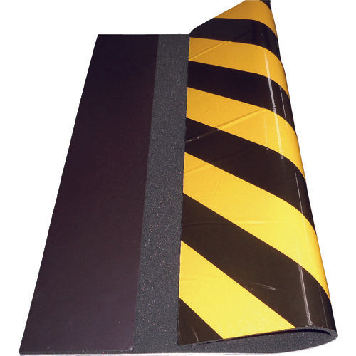 日東エルマテ　ＮＥＷトラクッション　マグネットタイプ　５ｍｍ×３００ｍｍ×５００ｍｍ　黄／黒