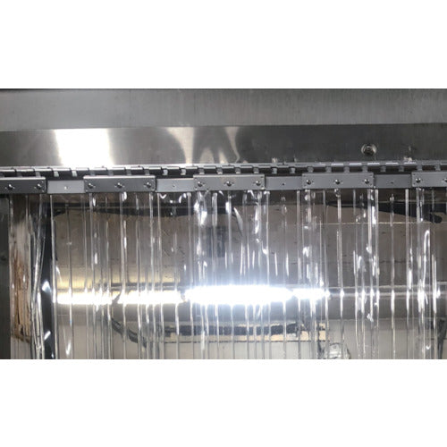 ＴＲＵＳＣＯ　ストリップ型間仕切りシート　静電透明２Ｘ２００Ｘ３０Ｍ